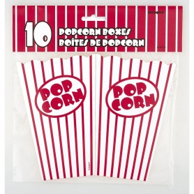 10 SCATOLE DI POP CORN