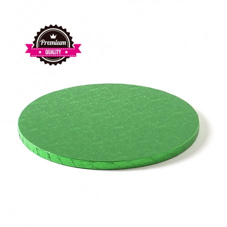 SOTTOTORTA ROTONDO VERDE ø 35 CM