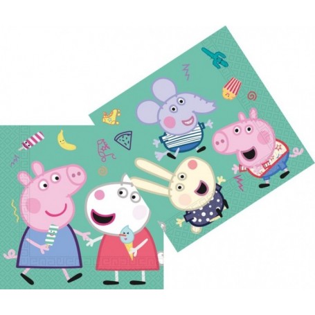 TOVAGLIOLI PEPPA PIG 33X33 PZ 20