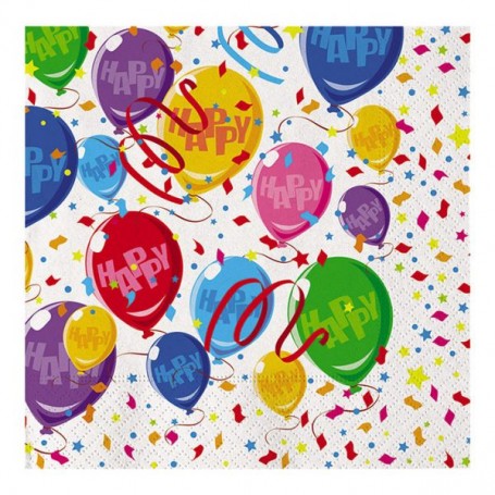 TOVAGLIOLI HAPPY BALLONS 33X33 PZ 20