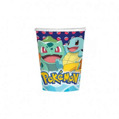 BICCHIERI POKEMON 250 ML PZ 8