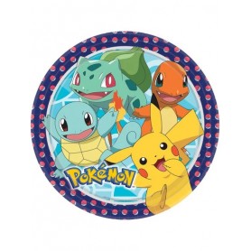 PIATTI POKEMON 23 CM PZ 8