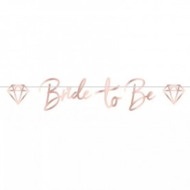 FESTONE LETTERE BRIDE TO BE 1,58 MT