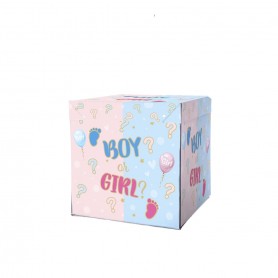 BOX GENDER BOY OR GIRL≠ 50X50XH65 CM