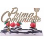 CAKE TOPPER PRIMA COMUNIONE PLEX