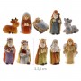 ASSORTIMENTO 10 FIGURE DI PRESEPE PZ 1