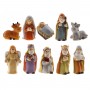 ASSORTIMENTO 10 FIGURE DI PRESEPE PZ 1