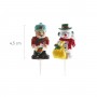 FIGURE NATALE PLASTICA 6 MODELLI 1PZ