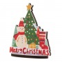 CAKE TOPPER MERRY CHRISTMAS 11X11CM