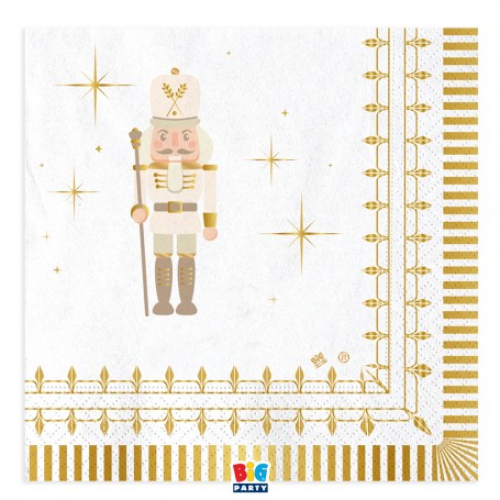 16 TOV.LI CM33X33 GOLD NUTCRACKER