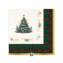 16 TOV.LI 33X33CM TARTAN CHRISTMAS