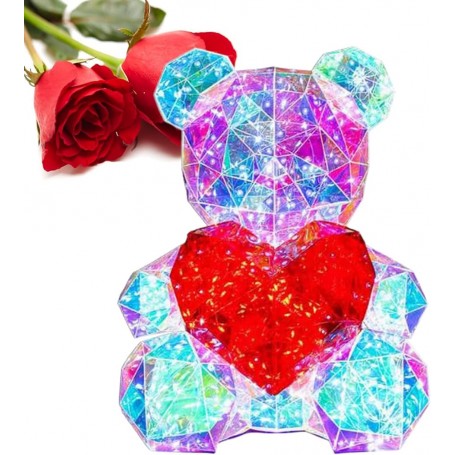 TEDDY BEAR CUORE ILLUMINATO