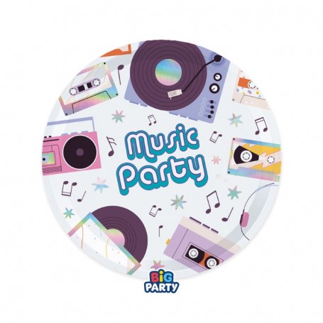 6 PIATTI CM18 MUSIC PARTY