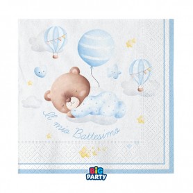 16 TOV.LI 25X25CM BATT BABY BEAR CELESTE