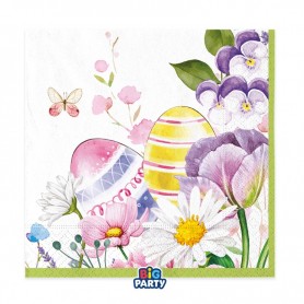 16 TOV.LI 33X33CM FLORAL EASTER