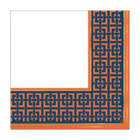 16 TOV.LI BLU ARANCIO 33X33CM