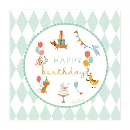 16 TOV.LI HAPPY BIRTH KIDS 33X33CM